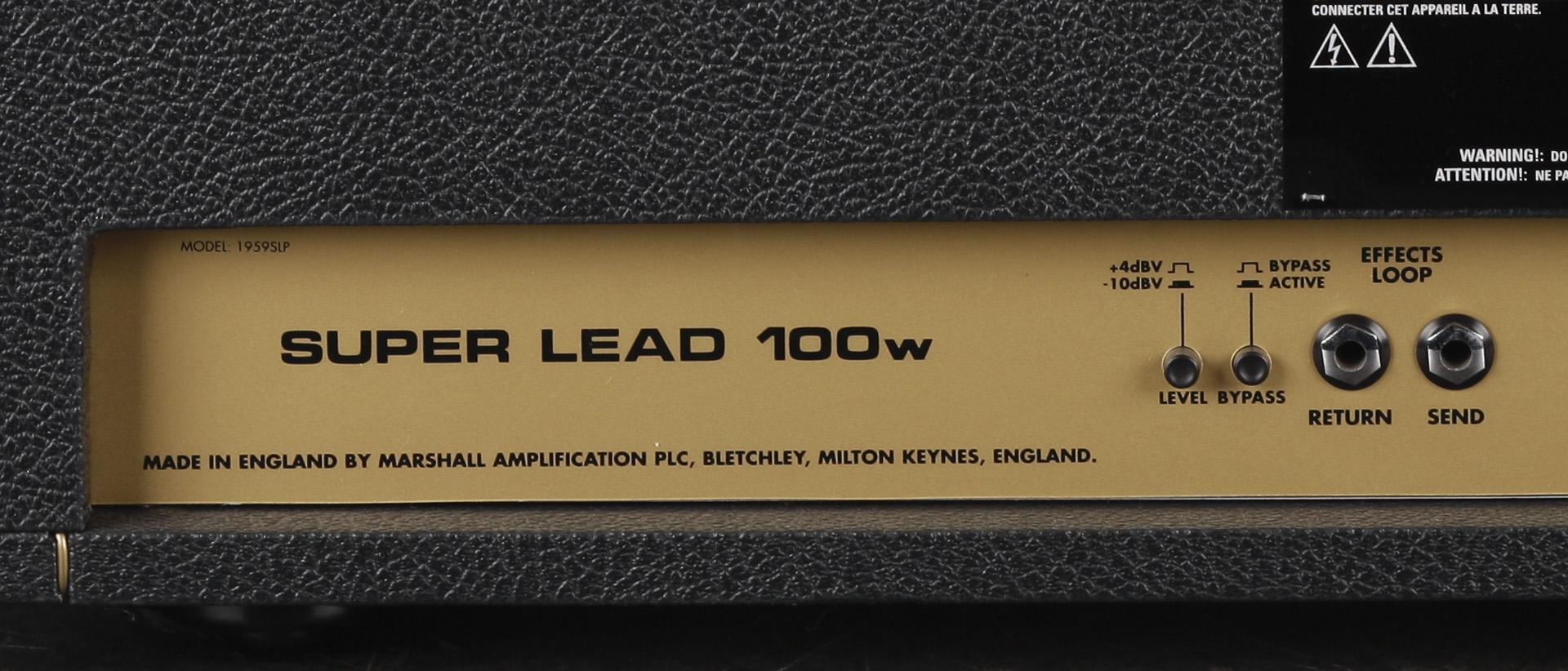The History of the Legendary Marshall 100-watt "Plexi" Head