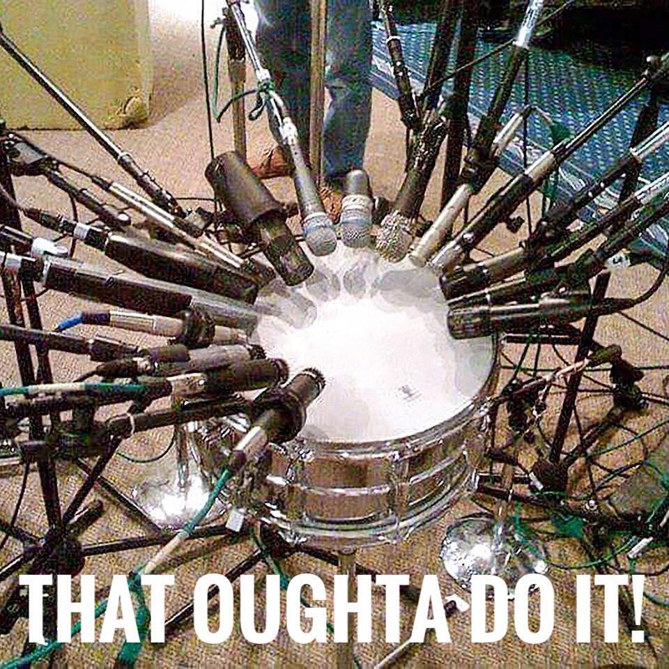 Epic Snare Mic Shootout 31 Mics in All! Listen Up!!