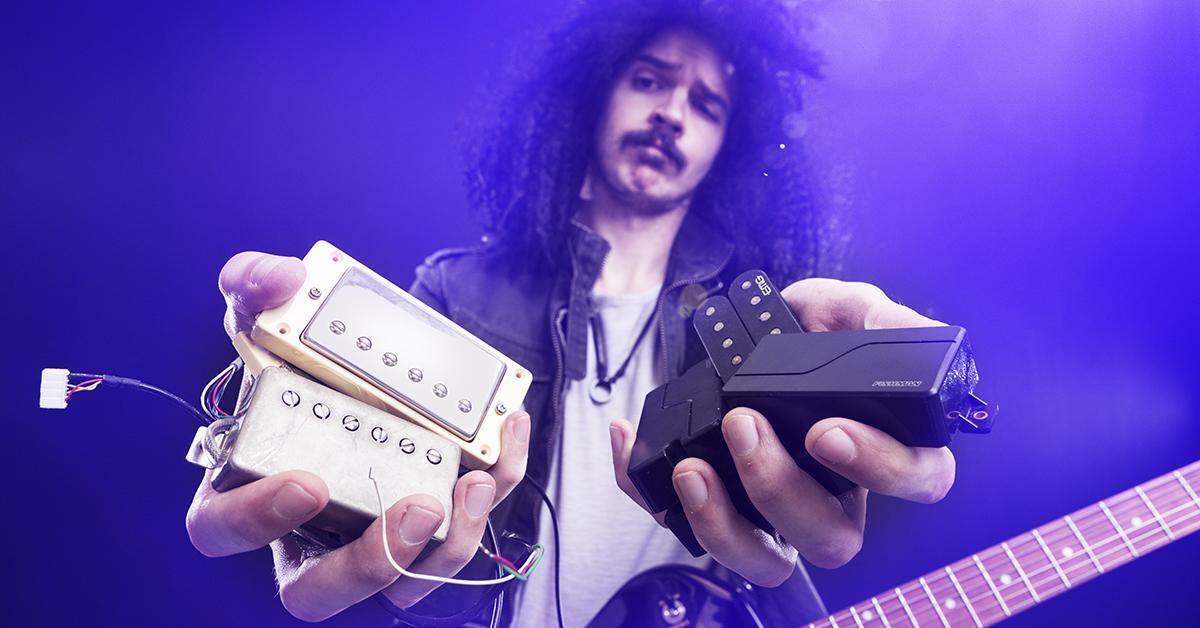 Wireless guitar system on sale for active pickups