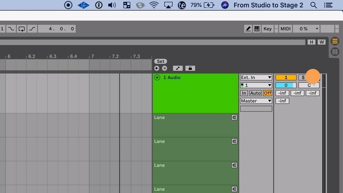 Comping in Ableton Live 11