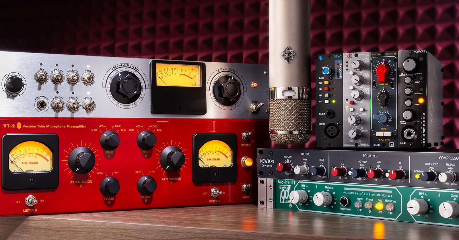 Best Mic Preamps for Recording Vocals