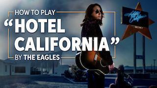 Comment jouer le solo de Hotel California? (part#1) #hotelcalifornia  #eagles #coursguitare 