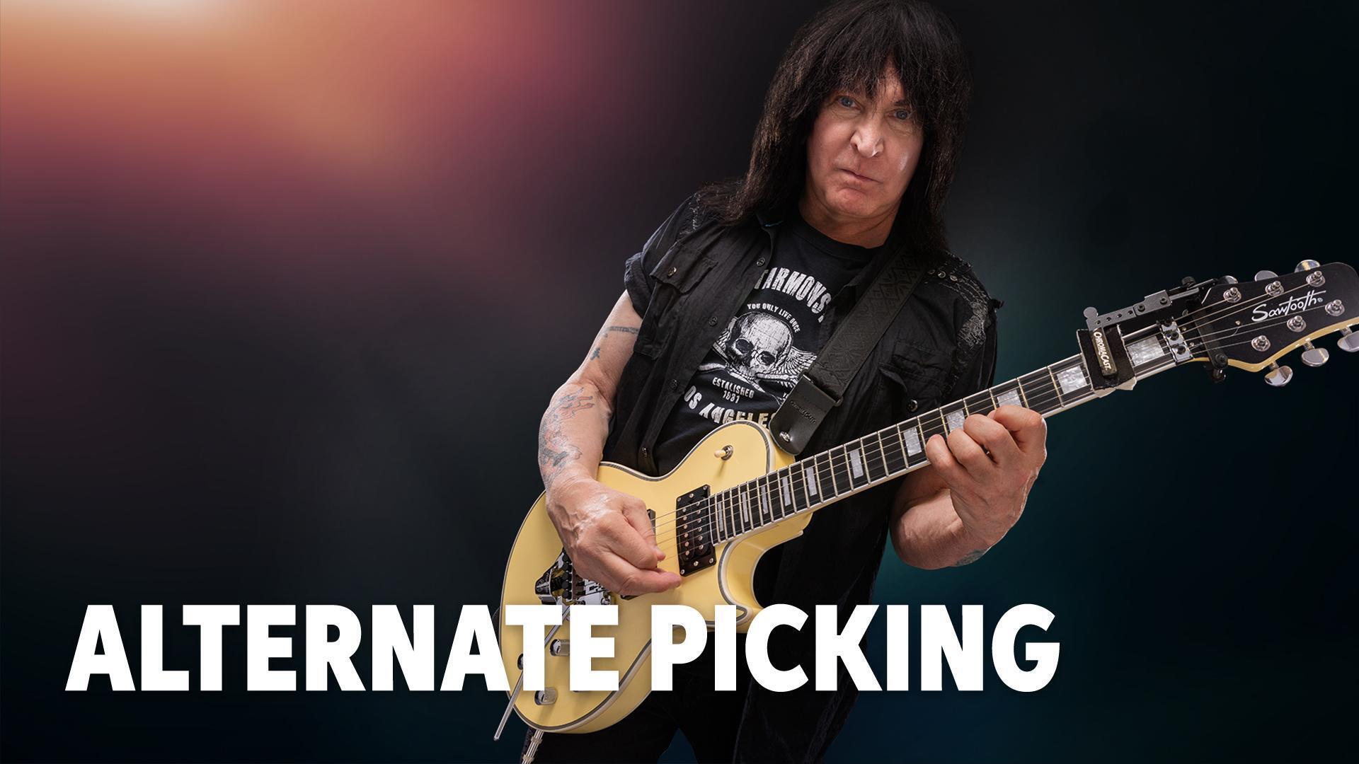 Alternate Picking | Michael Angelo Batio Beginner Guitar Lesson 3 Alternate Picking | Michael Angelo Batio Beginner Guitar Lesson 3