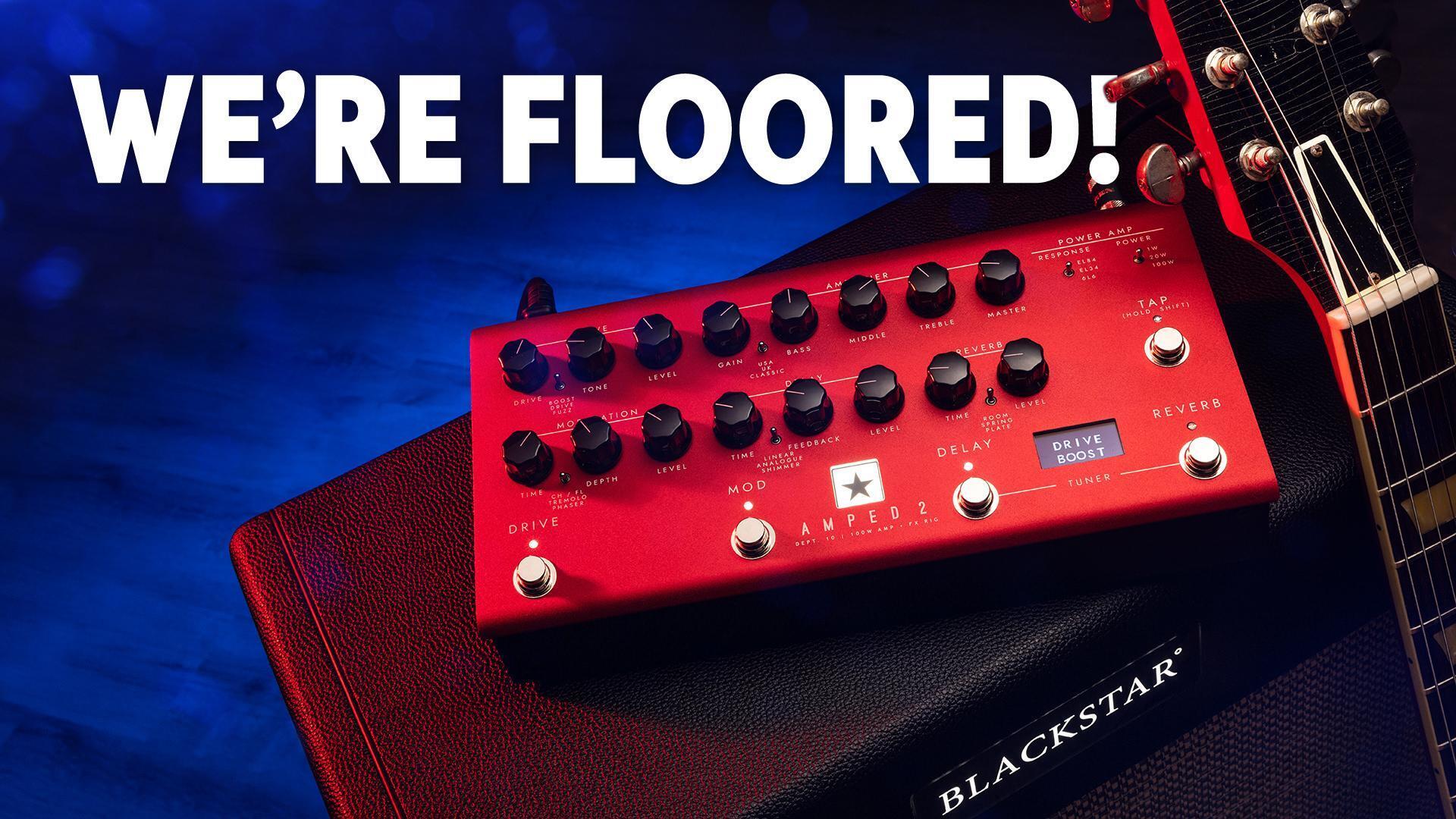 First Look Blackstar AMPED 2 Floorboard Amp — 3 Voices + Ample Effects!...