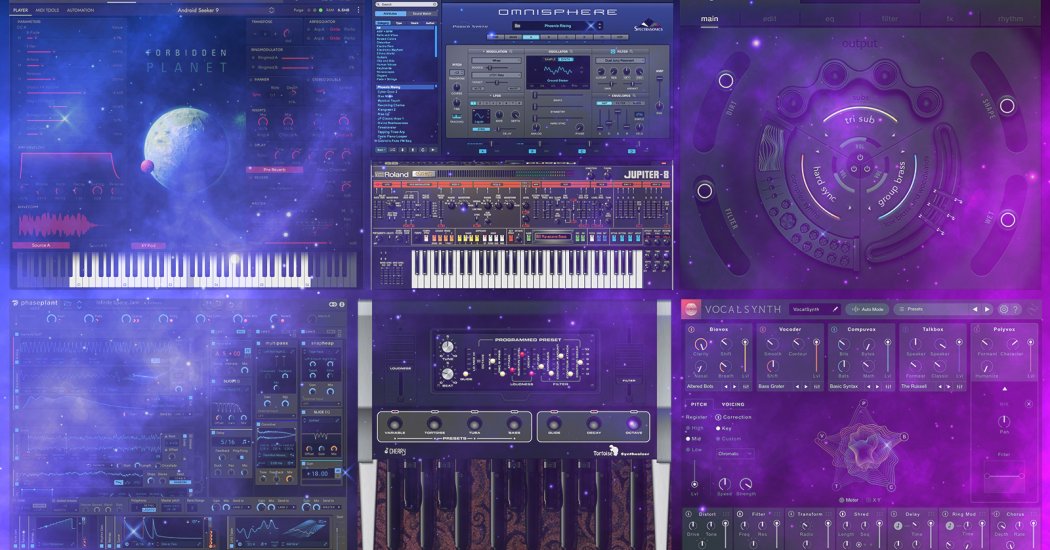 Variety of Synth Plug-ins