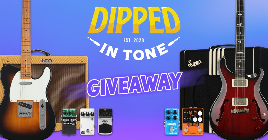 Dipped In Tone Giveaway Featured Image with Gear