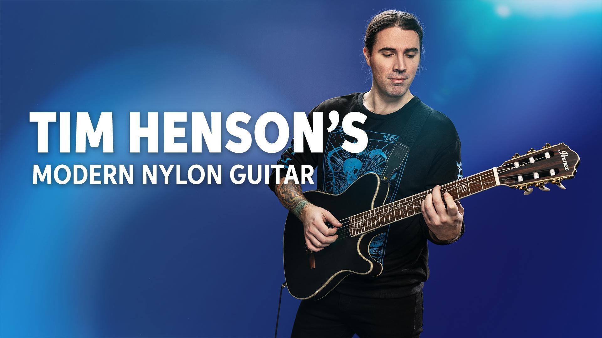 Ibanez Tim Henson Signature Nylon Acousticelectric Guitar Demo