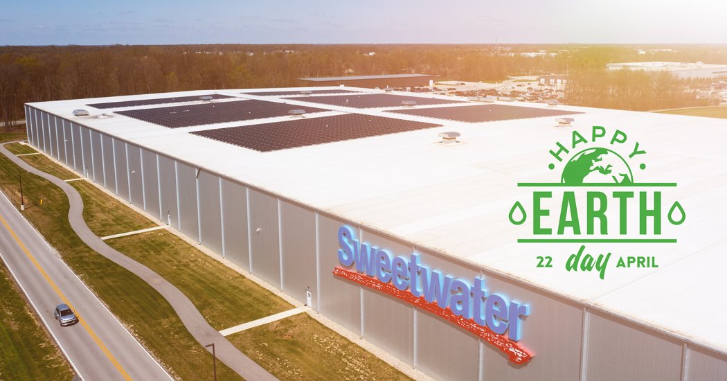 Celebrating Earth Day: Sweetwater's Commitment to Sustainability & Social Responsibility