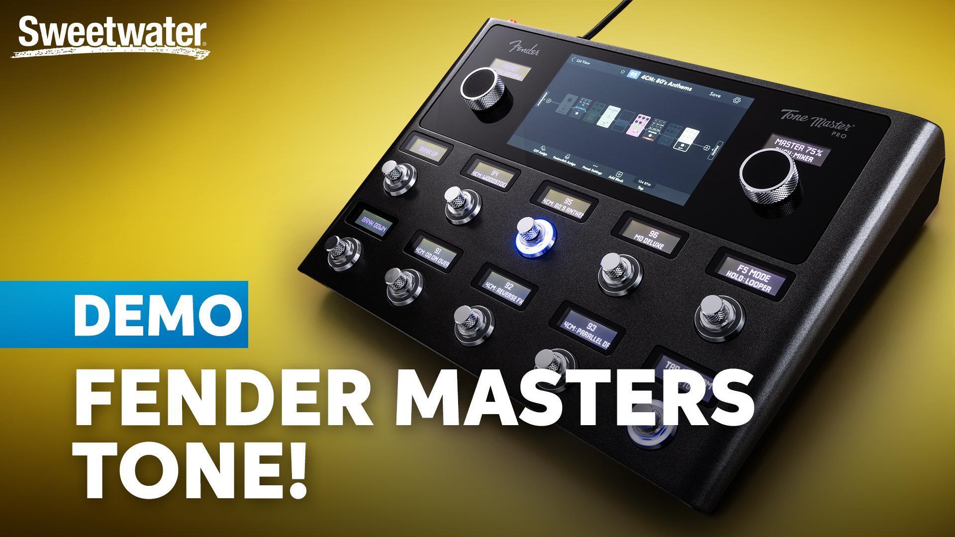 Fender Tone Master Pro Sonic Design & Control