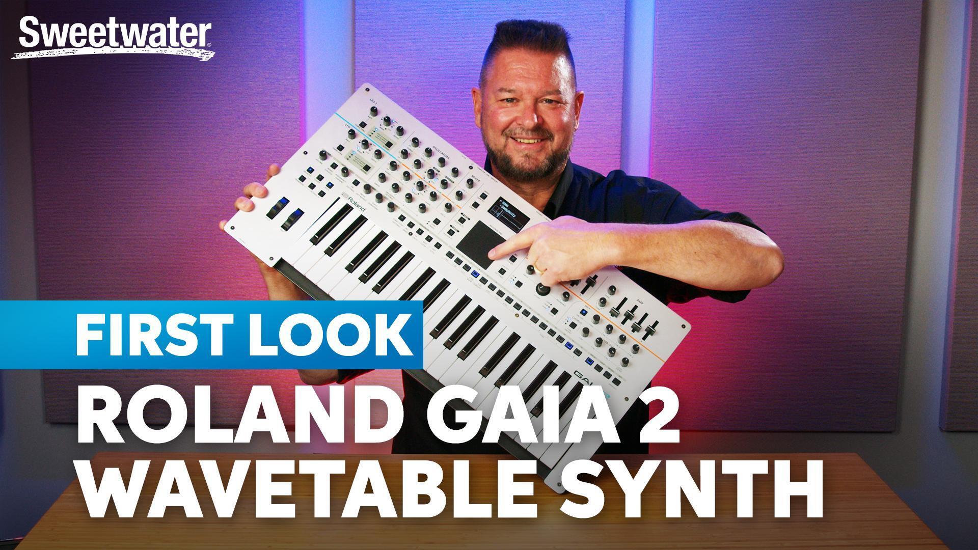 Roland Gaia 2 Analog Ethos, Wavetables & Limitless Virtual Potential...