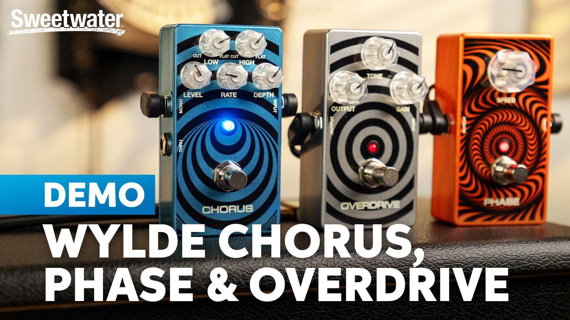 MXR Wylde Audio Menacing Musicality with Chorus, Phase & Overdrive...