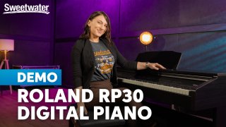 Roland RP30 Digital Upright Piano: Stylish Sonics for All Players