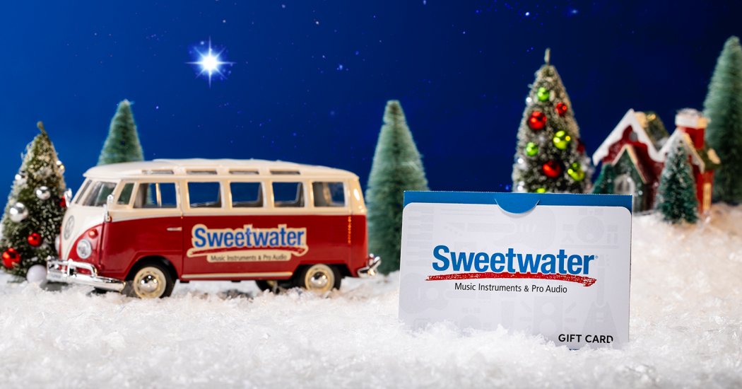 Sweetwater Gift Card - It’s Never Too Late for Gift Cards