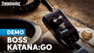 BOSS Katana:Go Mini Amp: A Pint-sized Powerhouse with Ferocious Flexibility