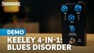 Keeley Blues Disorder: Four Shades of Time-tested Overdrive in One Chassis