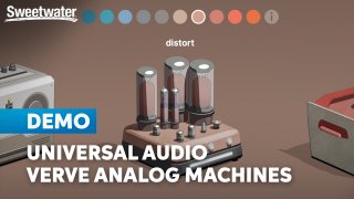 Universal Audio Verve Analog Machines: Vintage Saturation &... 