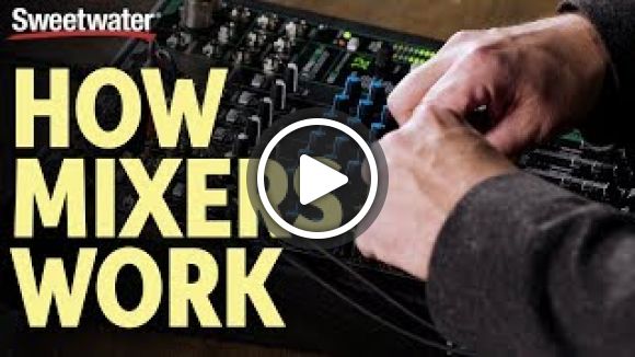 How Audio Mixers Work – What is a Mixer & What Does it Do