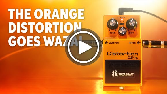 BOSS DS-1W Waza Craft Distortion Pedal Demo