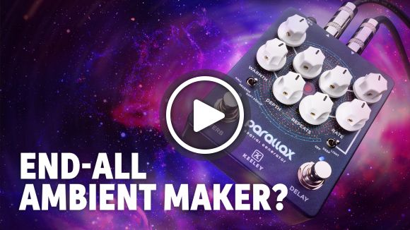 Keeley Parallax Spatial Generator Reverb and Delay Pedal