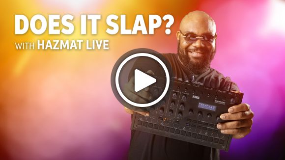 Korg Drumlogue Demo With Hazmat Live