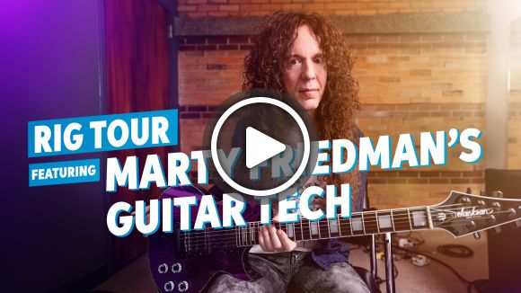 Marty Friedman: International Wall of Sound | Rig Tour