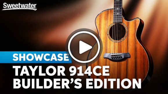 Taylor 914ce Builder's Edition: Unrivaled Sound 50 Years in the Making