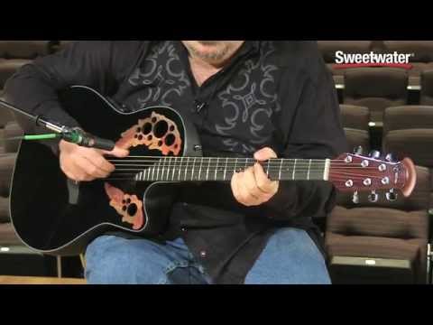 Ovation Celebrity Elite CE44-5 Acoustic-electric Guitar Demo