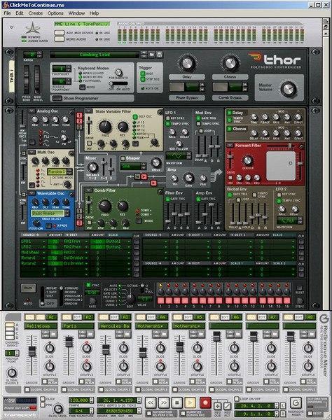 Propellerhead Reason 4 license