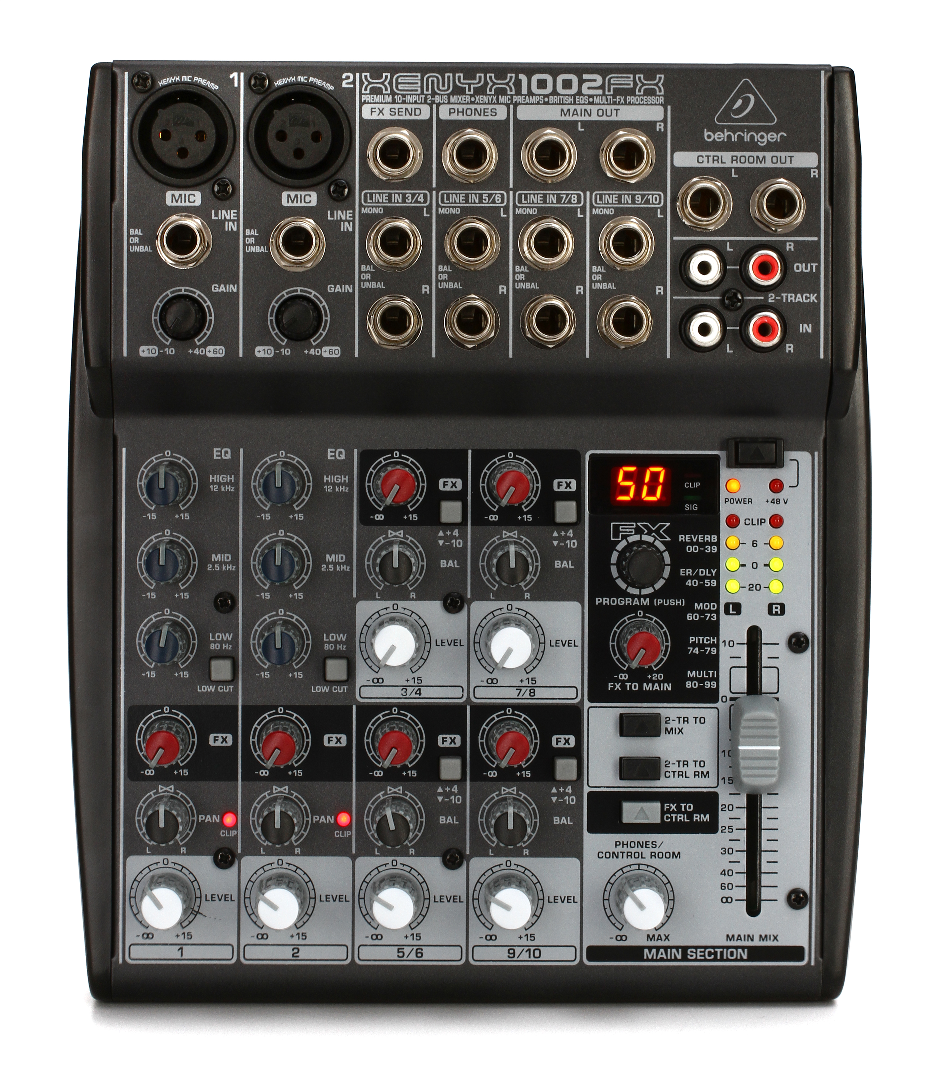 Behringer-Xenyx-1002FX-Mixer-with-Effects