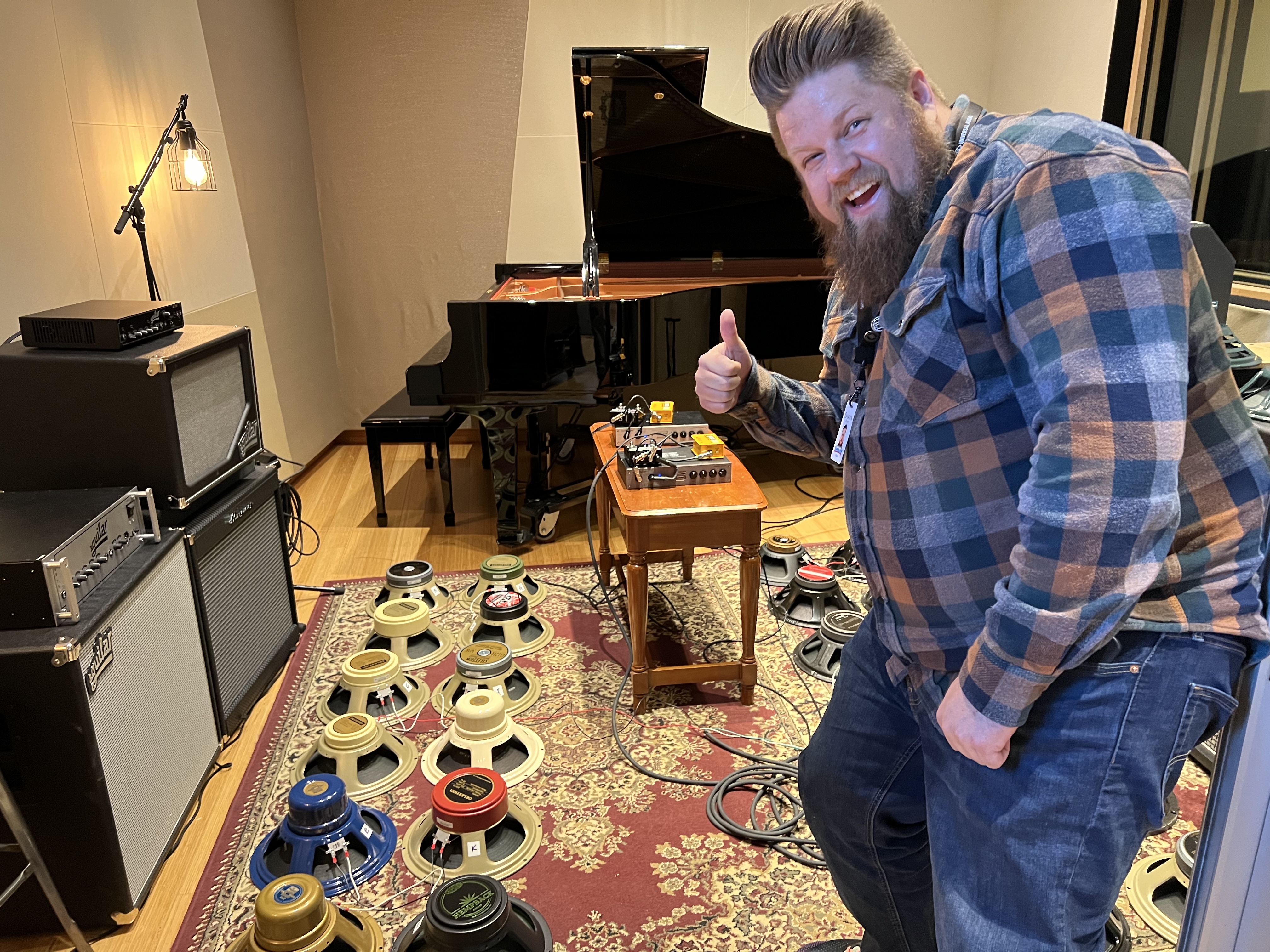 Sweetwater's Shawn Dealey is very happy it didn't take 26 days to break in 26 speakers