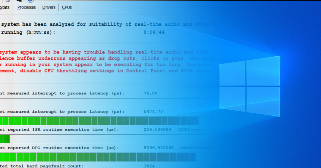Solving DPC Latency Issues Sweetwater