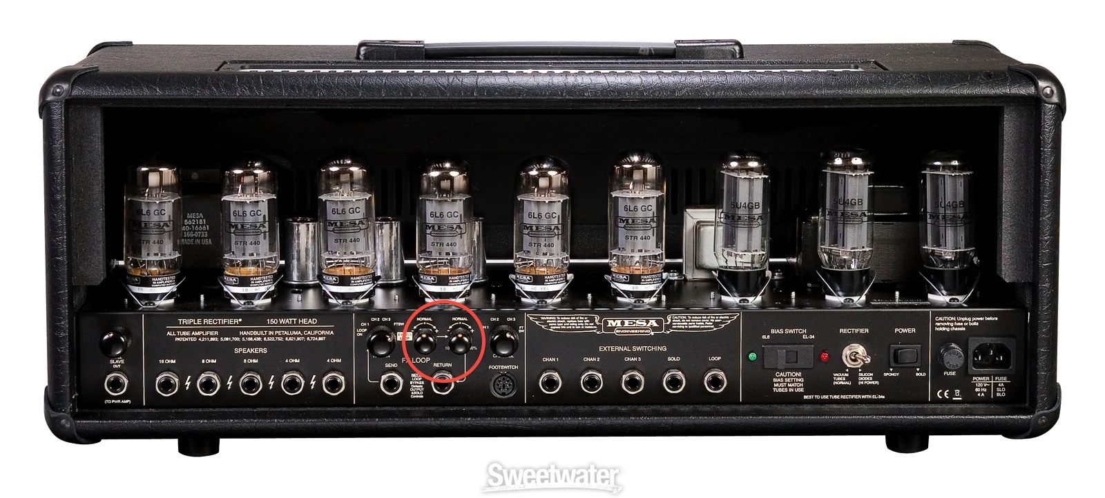 Mesa/Boogie Dual/Triple Rectifier (Roadster) has low output! Sweetwater