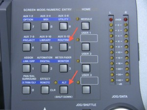 DM4800 Screen Mode Keys