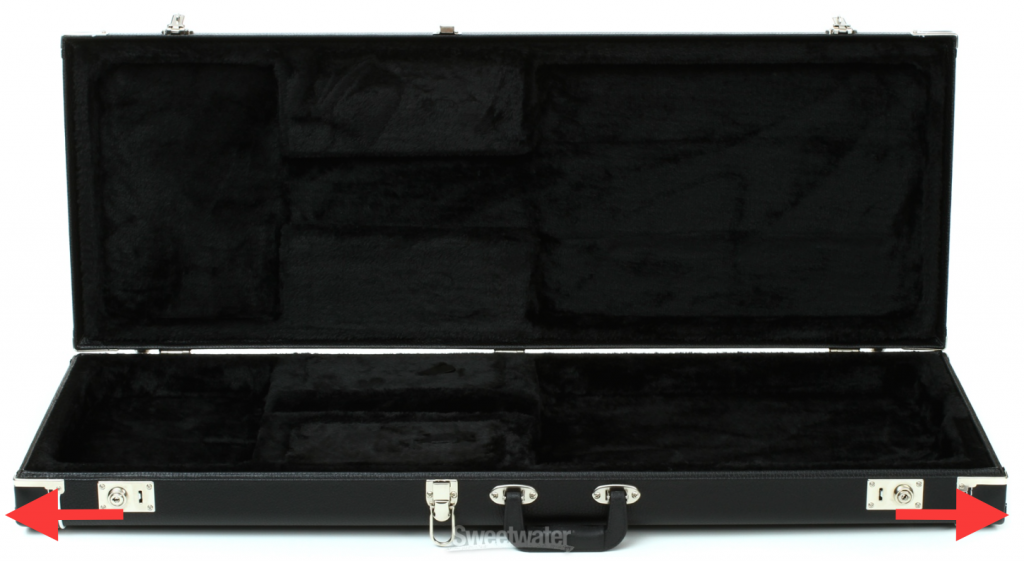 I can't open my guitar case and there are no keys to unlock it! Sweetwater...