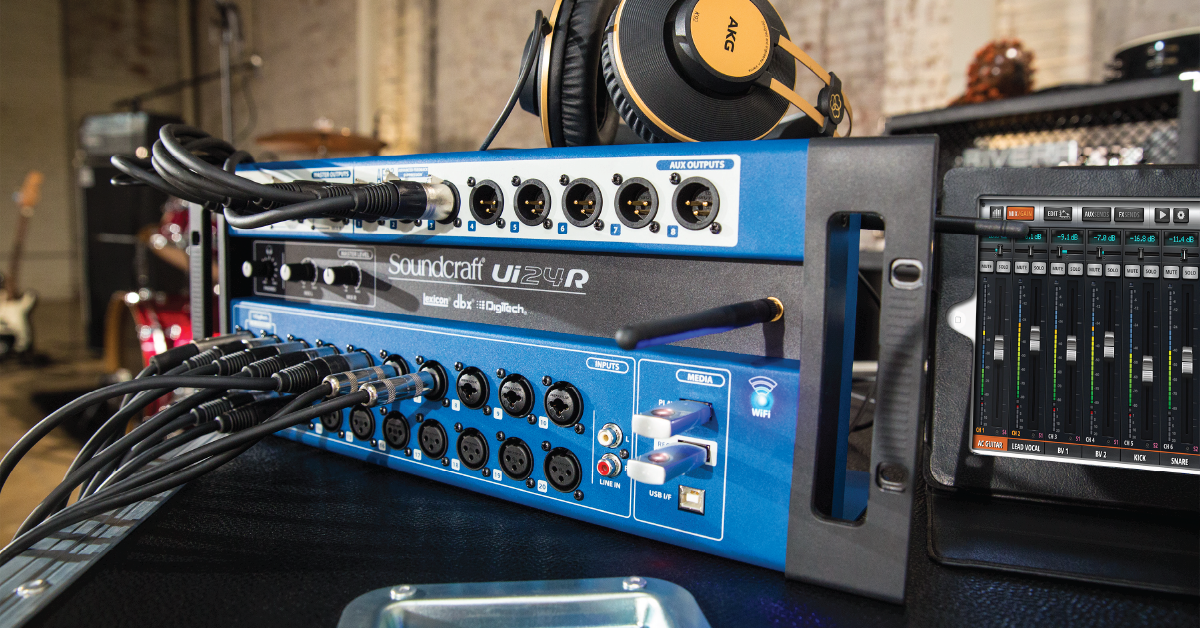 Soundcraft UI16 動作確認 Ui16 | Soundcraft - Professional Audio Mixers | English