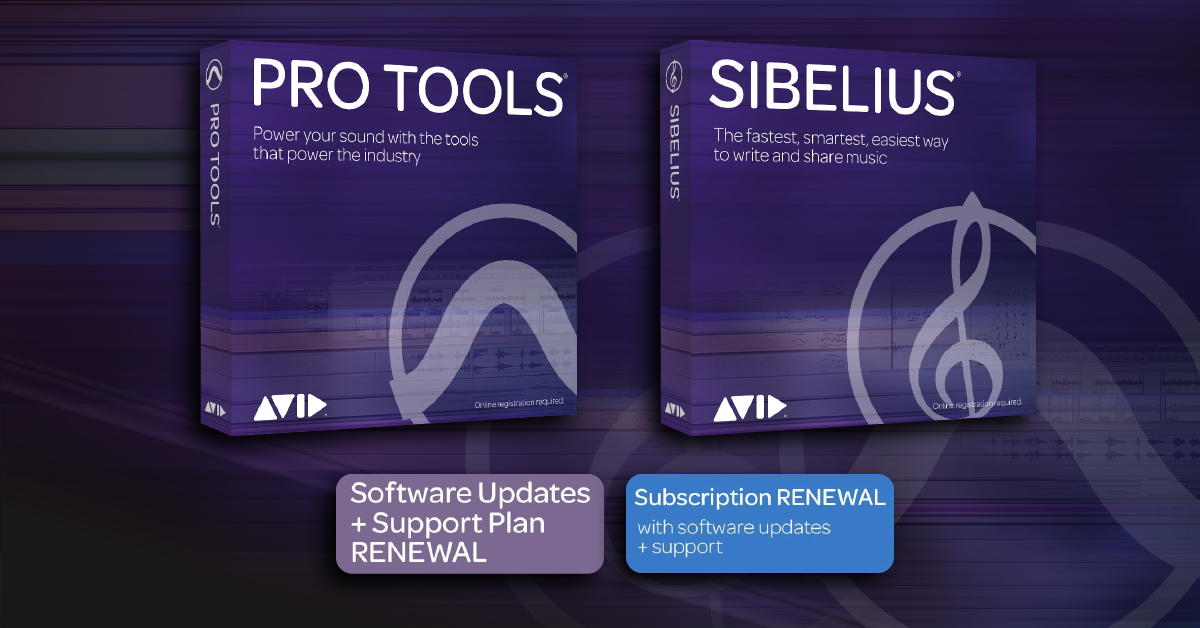 how to renew a pro tools or sibelius subscription sweetwater sweetwater technical support