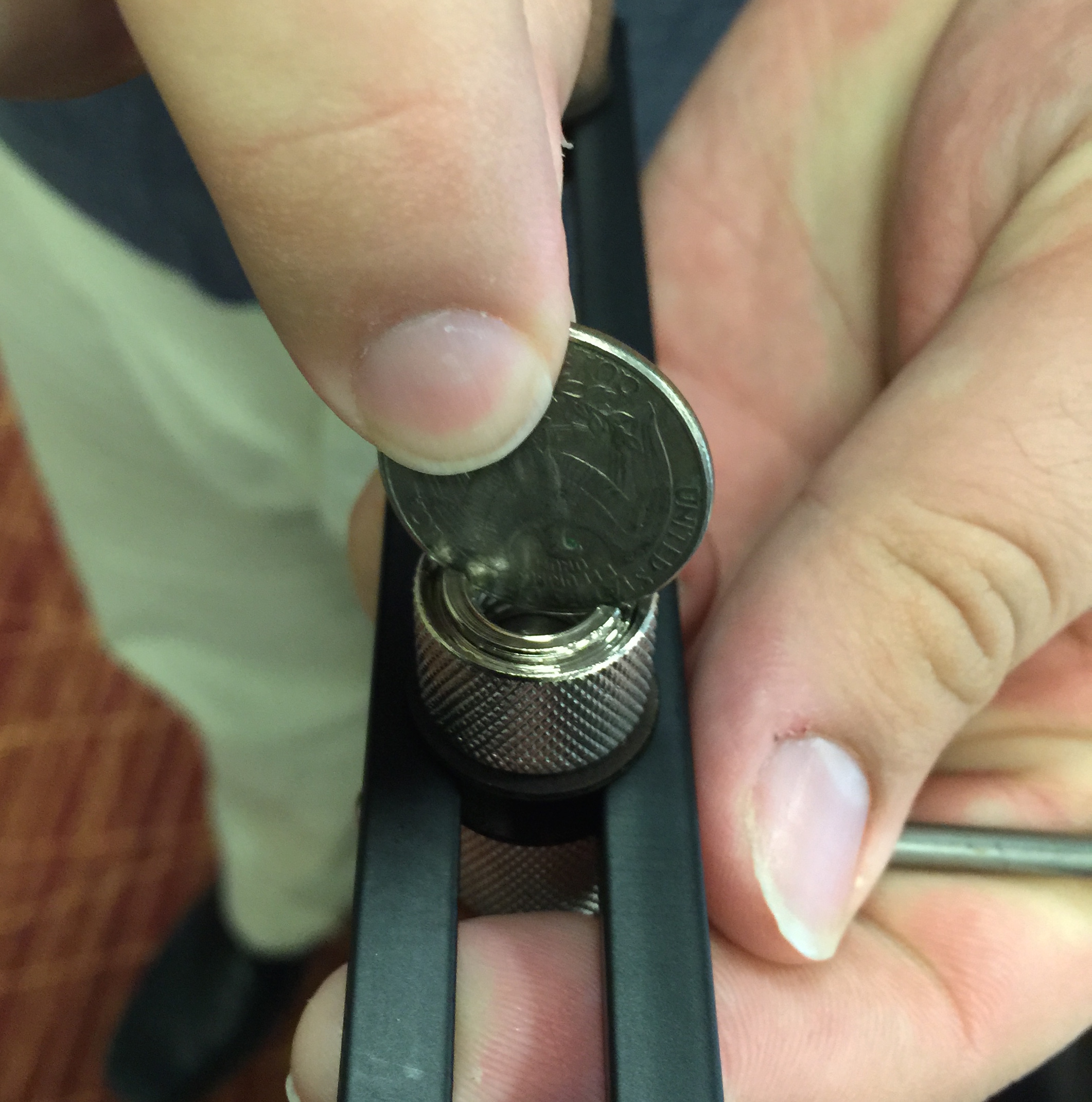 My mic clip/shock mount doesn't fit on my mic stand. Sweetwater