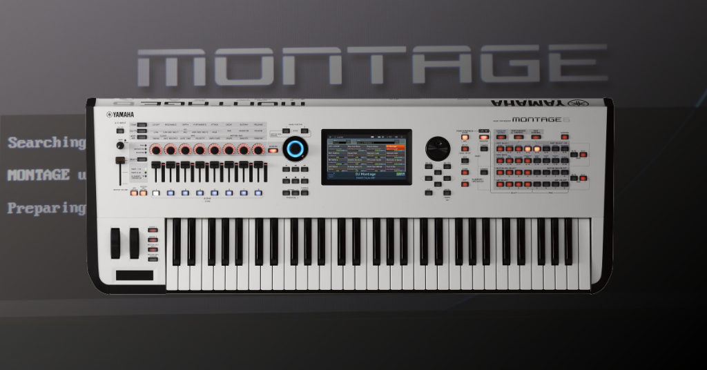 How do I update the firmware on my Yamaha Montage? Sweetwater