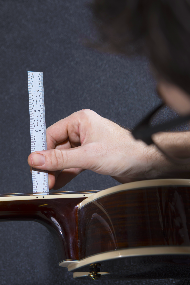 Guitar Setup How do I measure the action on my electric guitar
