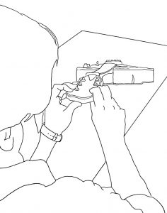 Too much relief or Up-bow