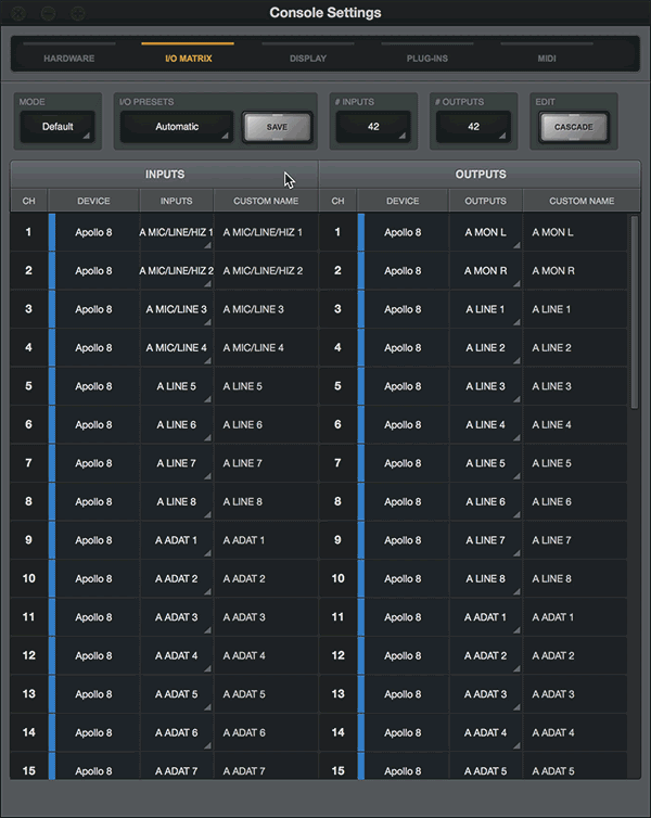 I/o I/o