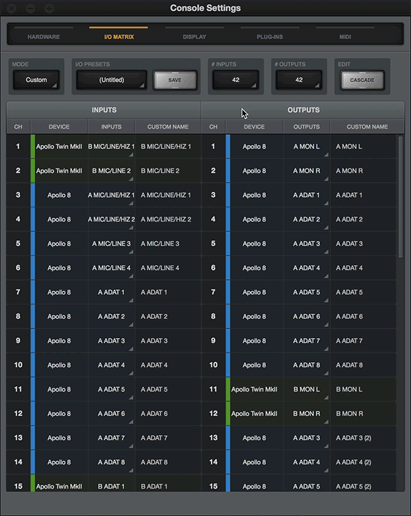 Universal Audio Apollo Console Routing Explained Sweetwater
