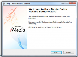 eMedia Step 3 Install
