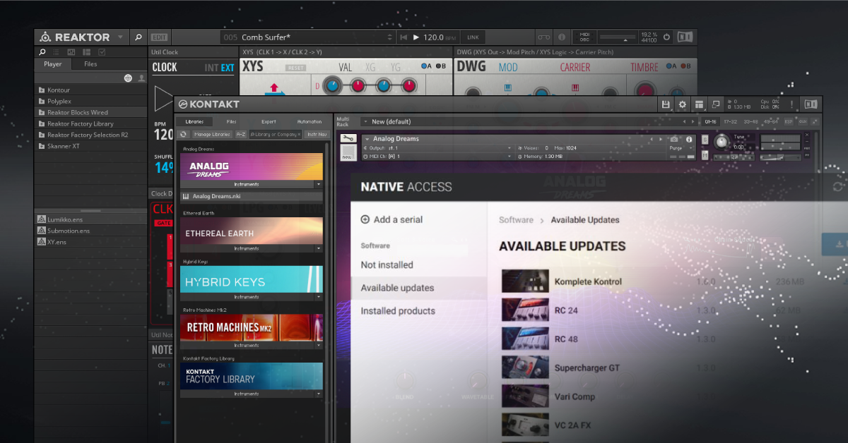 Managing Native Instruments Library Content Sweetwater