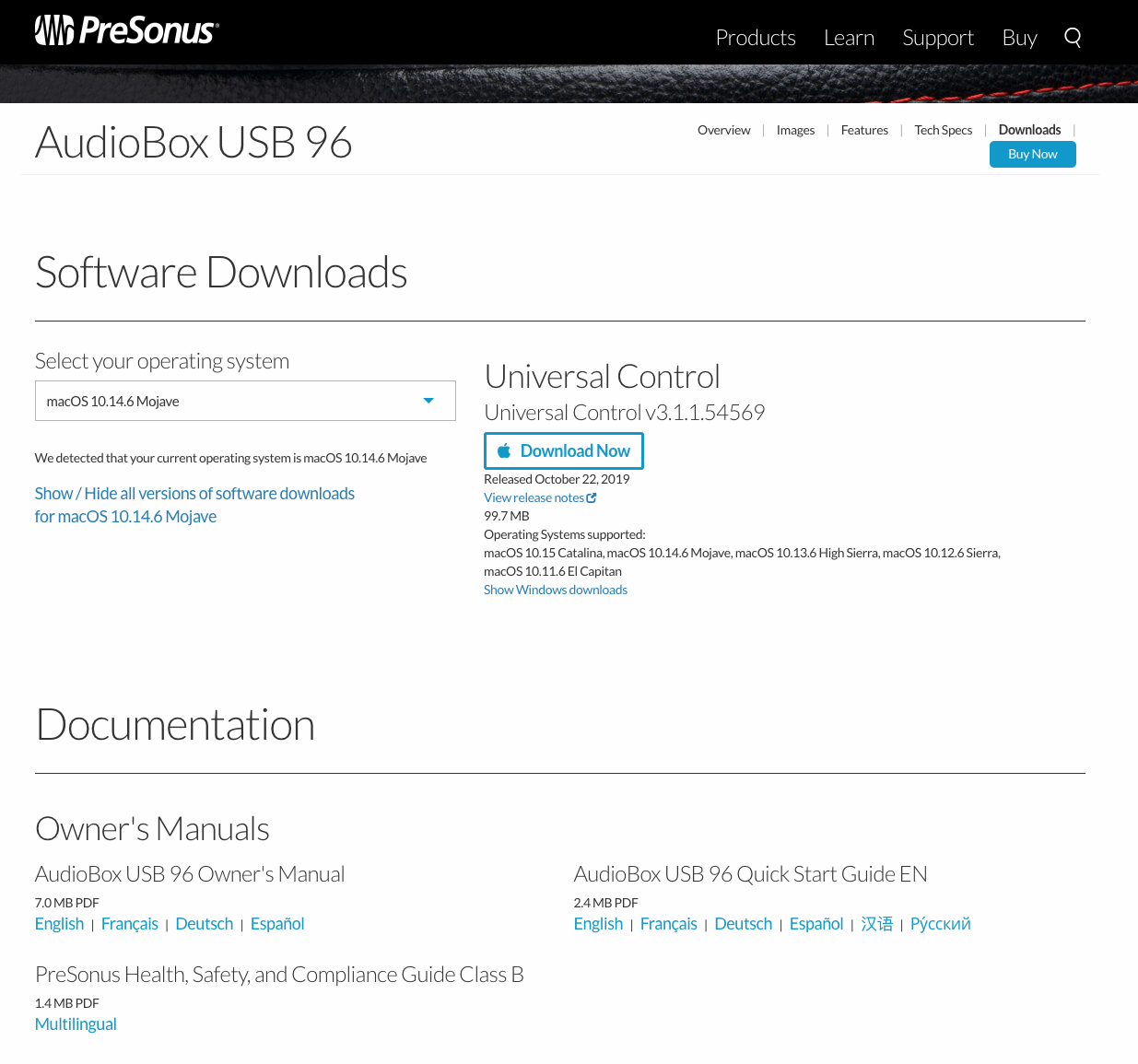 PreSonus AudioBox 96 Setup Guide Sweetwater