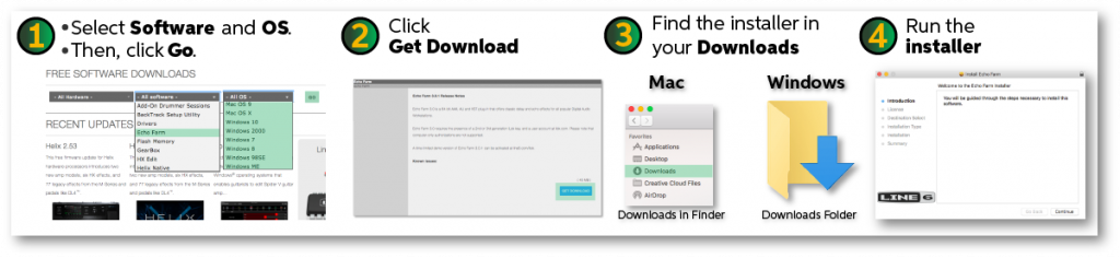 How to download and install Echo Farm
