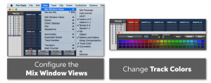 Configure the Mix Window Views