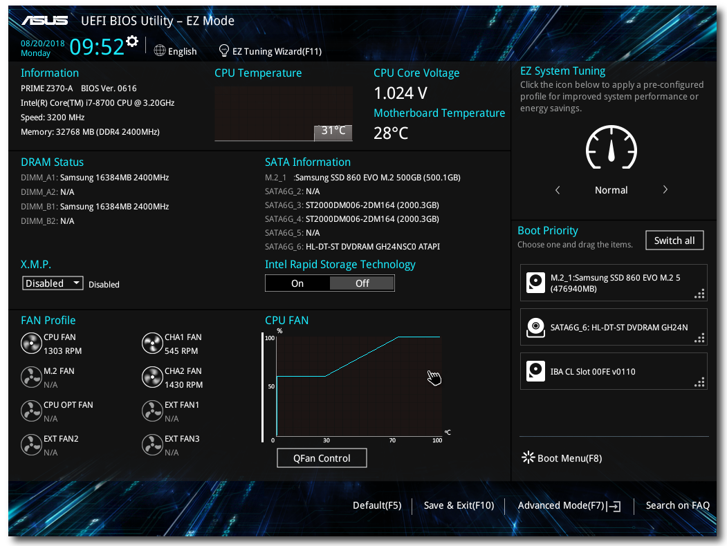 Navigating The Creation Station 450v6 Bios Sweetwater