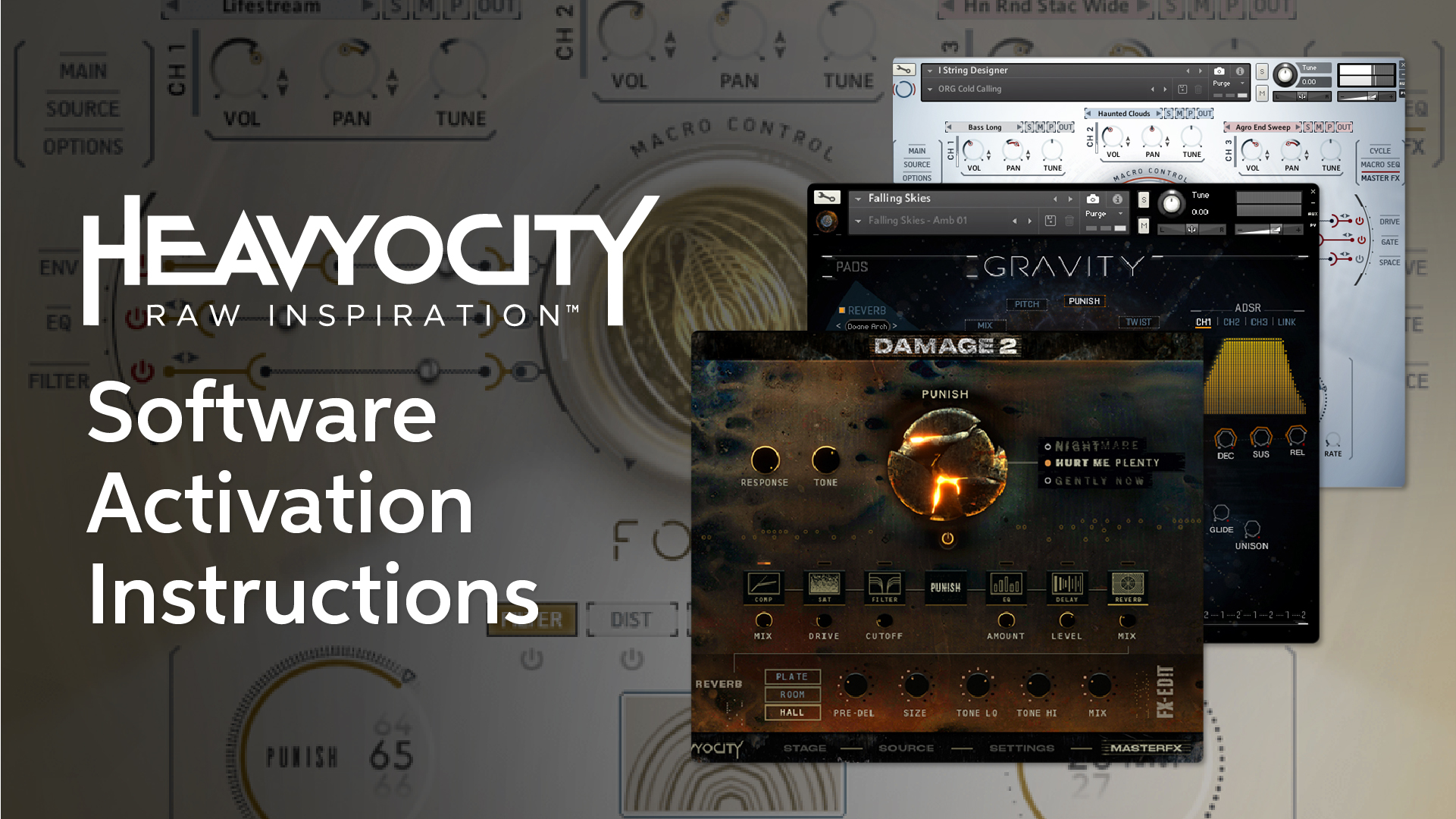 Heavyocity Software Activation Instructions