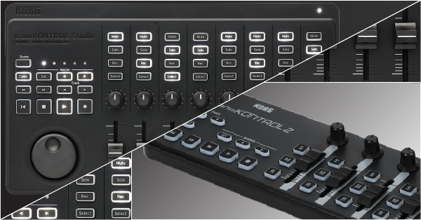 nanoKONTROL Studio - MOBILE MIDI CONTROLLER